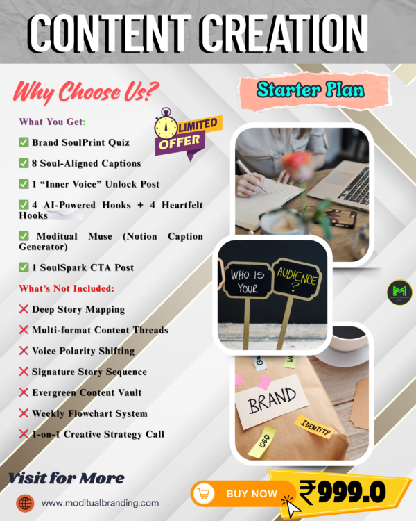 Starter Plan [Content Creation]