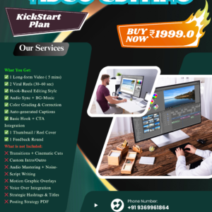Kickstarter Plan [ Video Editing ]