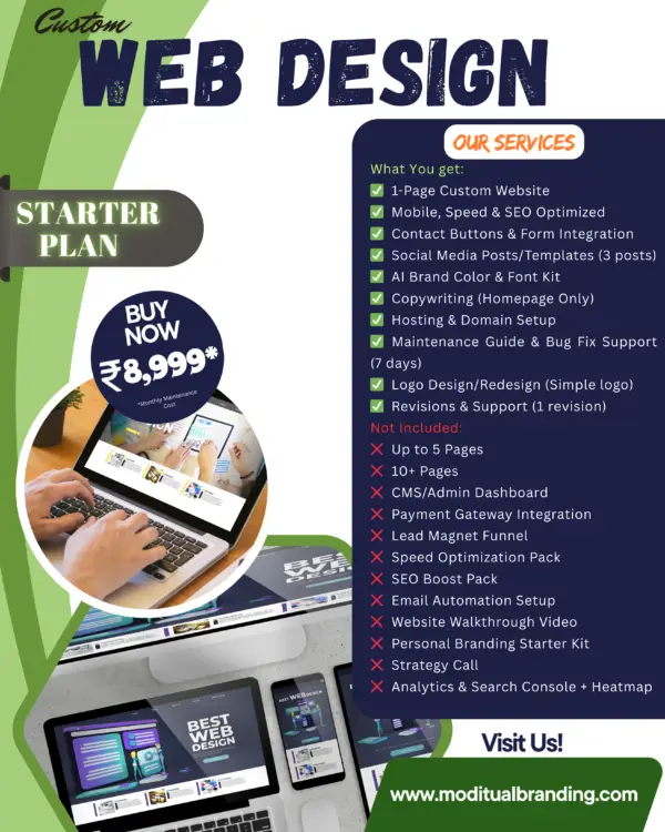 Starter Plan [ Web Design ]
