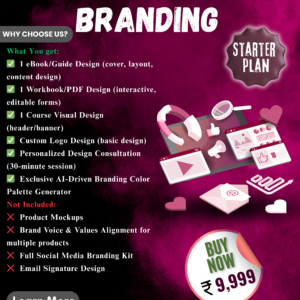 Starter Plan [ Digital Product Branding ]