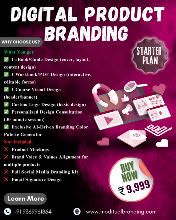 Starter Plan [ Digital Product Branding ]