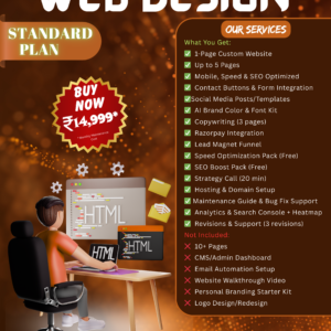 Standard Plan [ Web Design ]