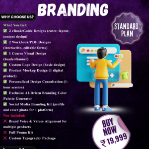 Standard Plan [ Digital Product Branding ]