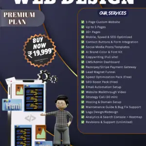 Premium Plan [ Web Design ]